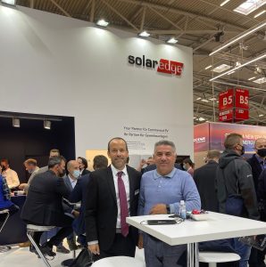 left: Amit Larom, General Manager Western Europe at SolarEdge Technologies. Right: Dursun Kilic, CEO NIYATA Energy